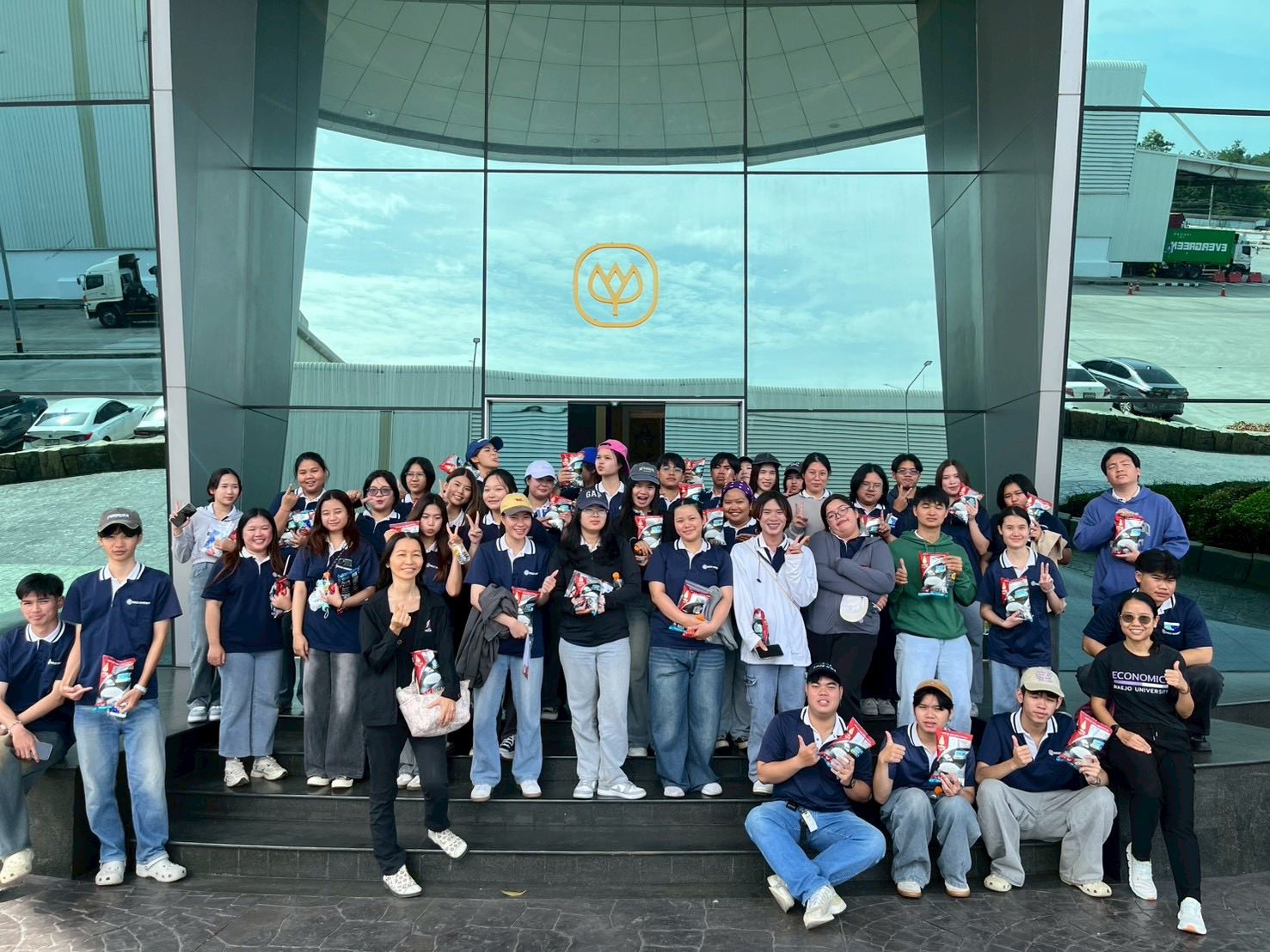 สาขาวิชาเศรษฐศาสตร์เกษตรและสิ่งแวดล้อม ศึกษาดูงานบริษัท ซีพี ข้าวนครหลวง จำกัด